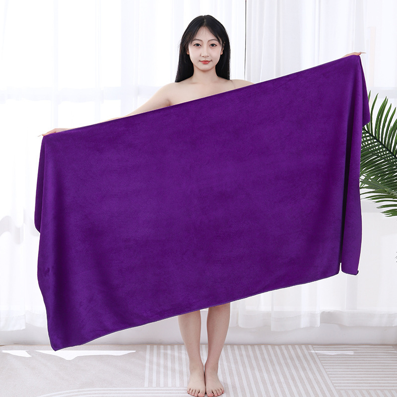 美容室専用バスタオル、吸水性ソフトバスタオル、大型汗蒸マッサージベッドタオル、厚手のプラスサイズタオル|undefined