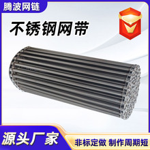 304不锈钢网带链条式输送带淬火炉网带流水线穿杆网链耐高温网带