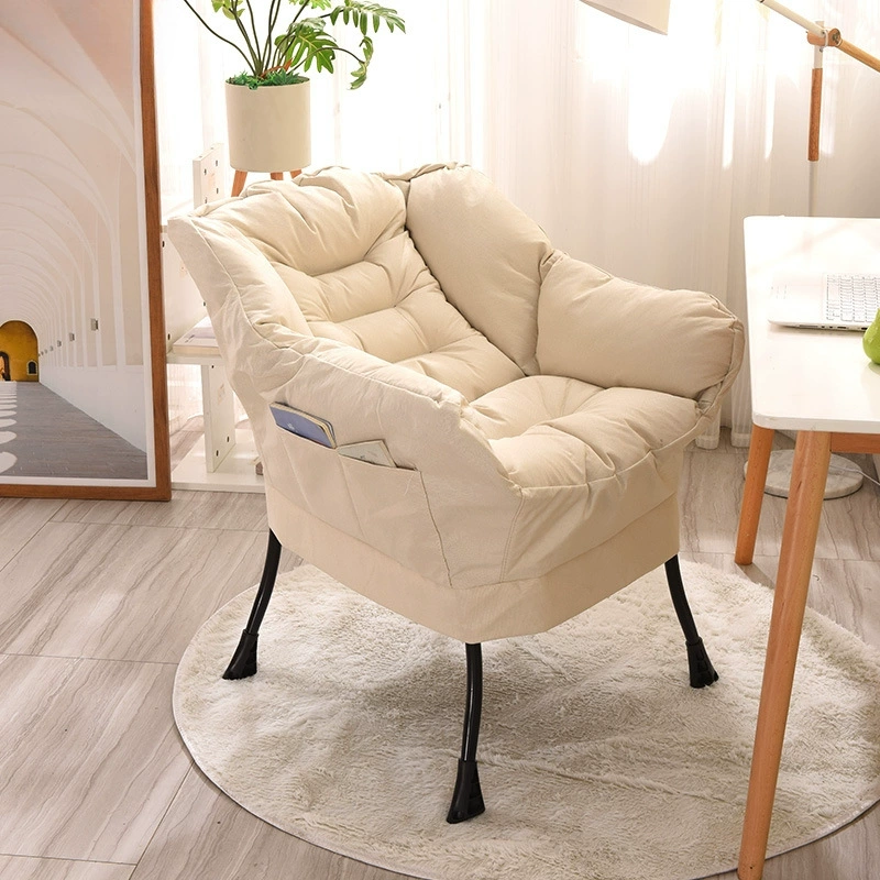 Ленивый диван, односпальное кресло, компьютерное кресло для общежития колледжа, удобный балкон, небольшой диван, мягкая спинка для спальни, кресло с откидной спинкой