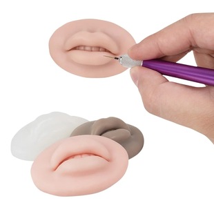 1Pcs Microblading Reusable 5D Silicone Practice Lips Skin