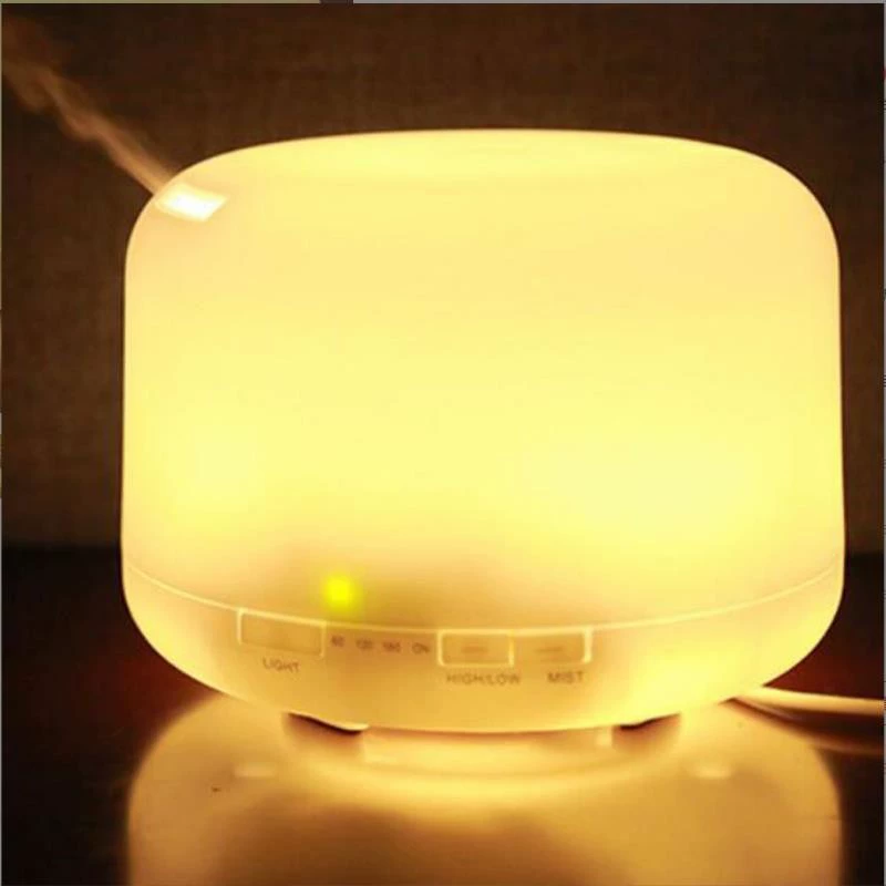 Ultrasonic Diffuser B-X503, 500 ml Humidifier, LED Light & Timer (60/120/180 min)