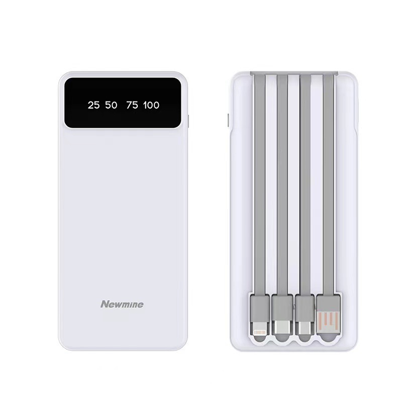 Newmine ニューマン パワーバンク M138 モバイル電源ギフト カスタマイズされたロゴ 10000mAh 請求書発行可能 F133|undefined