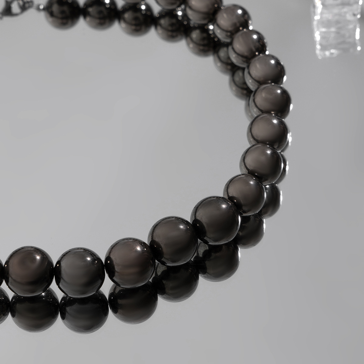 60g Weight Necklace Classification CCB Chain Material ball chain Chain Type 1 Piece Quantity Casual, Holiday, Daily Occasion CCB Material Geometric, Solid Color Pattern Men's Gender Plating Design Vintage Style, Classic Style Style Ornament Men's Exaggerated CCB Round Beads Necklace Necklace Niche Personality Hip Hop Necklace Men 15
