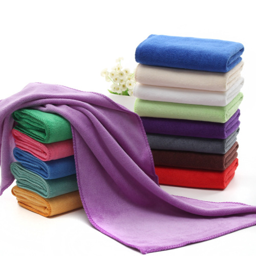 Manufacturer wholesale beauty salon barber shop special ultrafine cellulose color towel does not shed lint does not fade quick-drying and absorbs water
