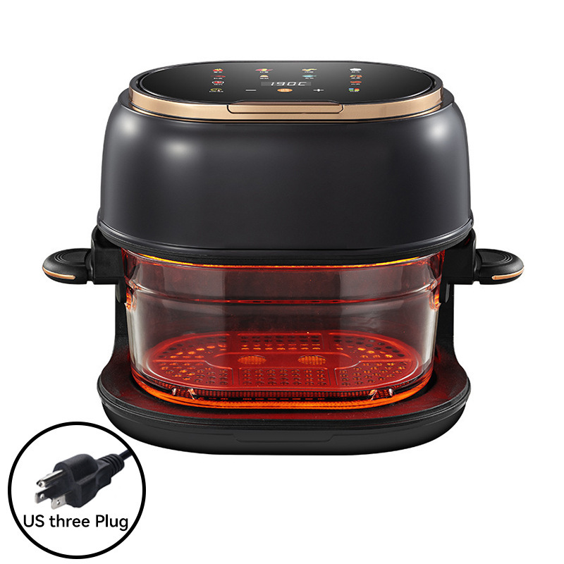 4L空气炸锅新款Air fryer可视玻璃内胆触屏烤箱跨境外贸110V220V|undefined