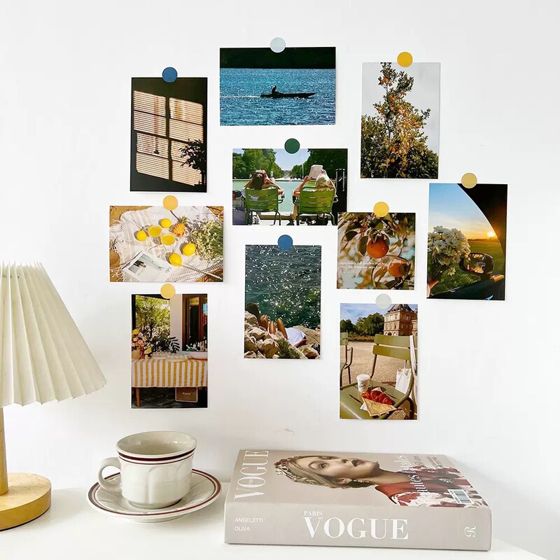 10 Ins Style Retro Photography Landscape Cards Leisurely Summer Wall Decoration Stickers Layout Photo Props 10 Ins Style Retro Photography Landscape Cards Leisurely Summer Wall Decoration Stickers Layout Photo Props