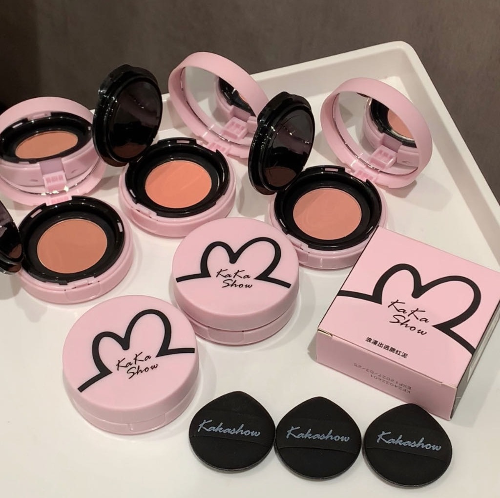 kakashow Blush Clay air Cushion Mashed Potatoes swelling and shrinking color matte atmosphere Natural highlight Contouring and brightening undefined