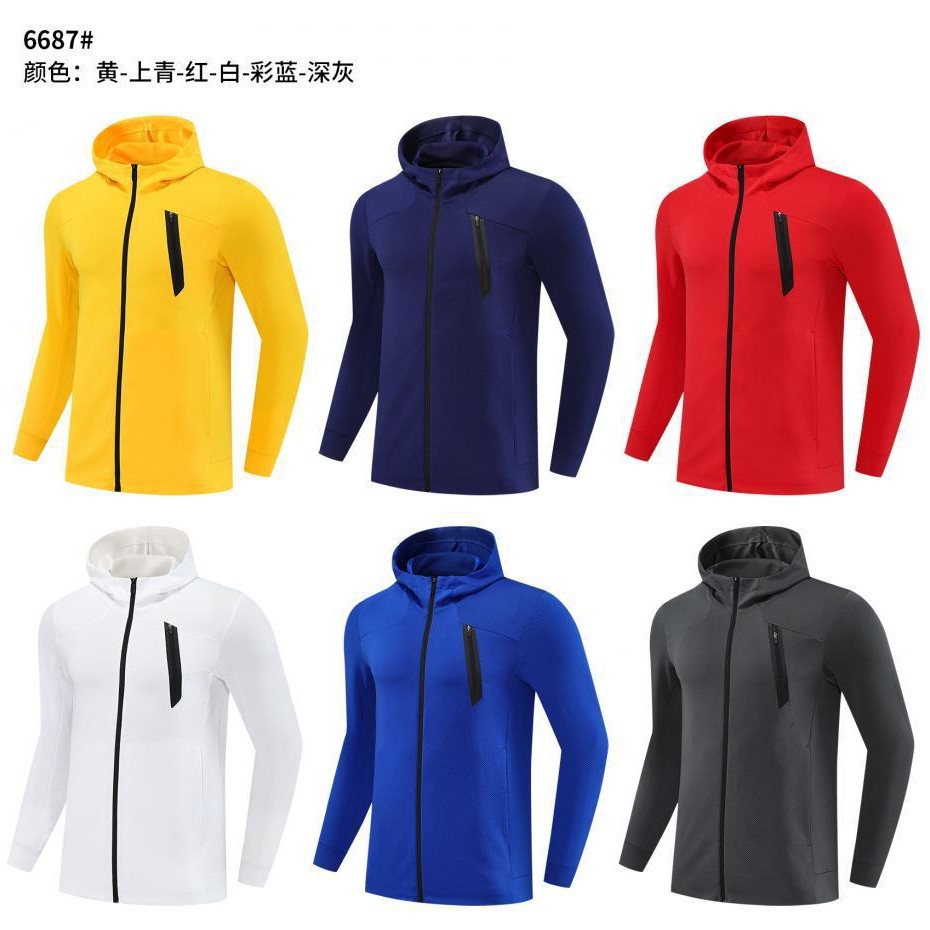 25 años de nuevo abrigo deportivo casual de moda otoño y invierno ropa de fitness de hombres y mujeres fútbol baloncesto bádminton alta elástica transpirable