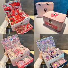 High-end children's jewelry gift box set little girl birthday gift hair accessories large collection princess baby hair clip accessories