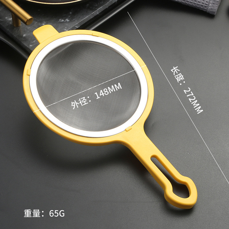 Filtro de acero inoxidable 304, colador, leche de soja, jugo, alimento complementario, filtro de escoria, tamiz, filtro ultrafino con oreja, tamiz de harina