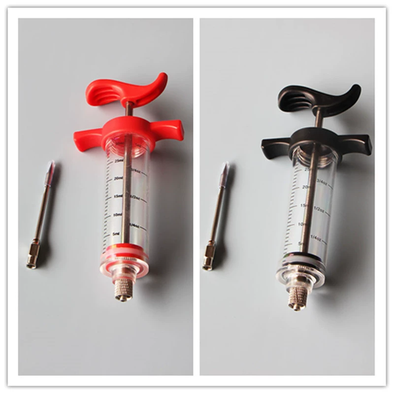 Кухня индейка шприц пластиковая индейка игла барбекю маринад игла приправа шприц оптом