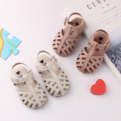 夏季新款童凉鞋包头学步鞋软底小男女童沙滩凉鞋批代发厂家潮2653