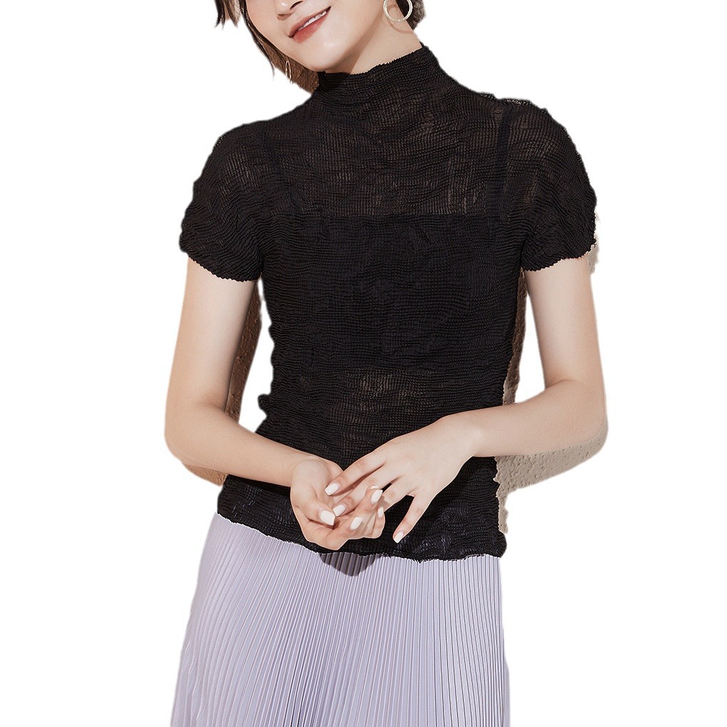 Summer base design fashionable short sleeve T-shirt