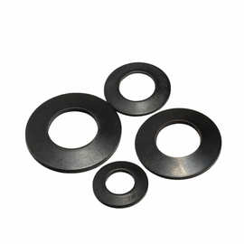 65MN锰钢黑色碟形垫圈 DIN6796锥形蝶形蝶型锁紧弹簧垫片M4-M24mm