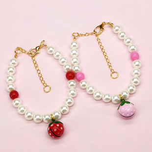 In stock wholesale new pet necklace Amazon cat bell jewelry Christmas pet supplies cross-border dog necklace