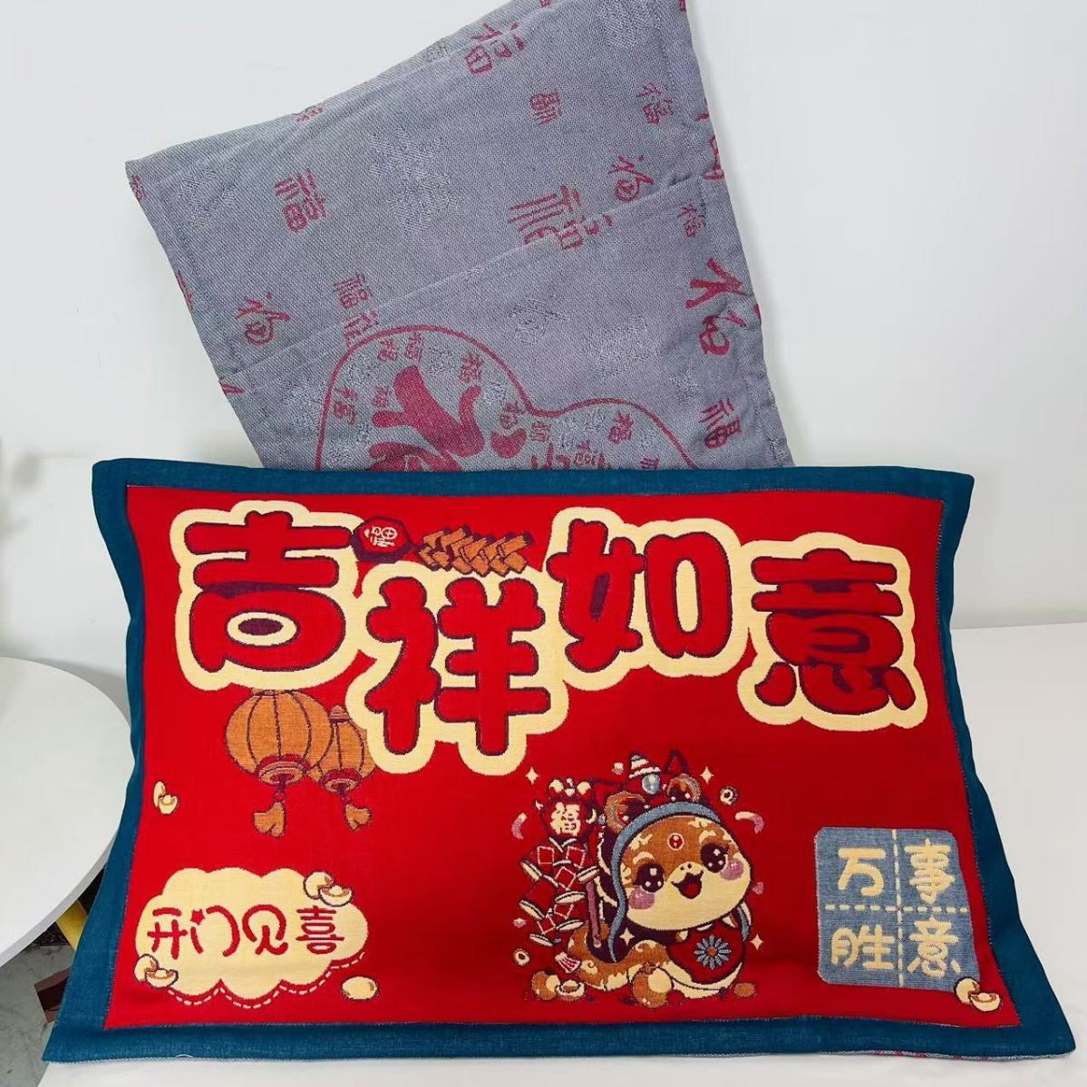 Gauze cotton non-slip pillowcase