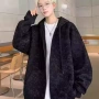 美式男女春秋季新款开衫