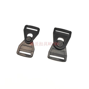 Factory wholesale plastic Vientiane rotating buckle triangle webbing adjustable buckle luggage buckle accessories accessories