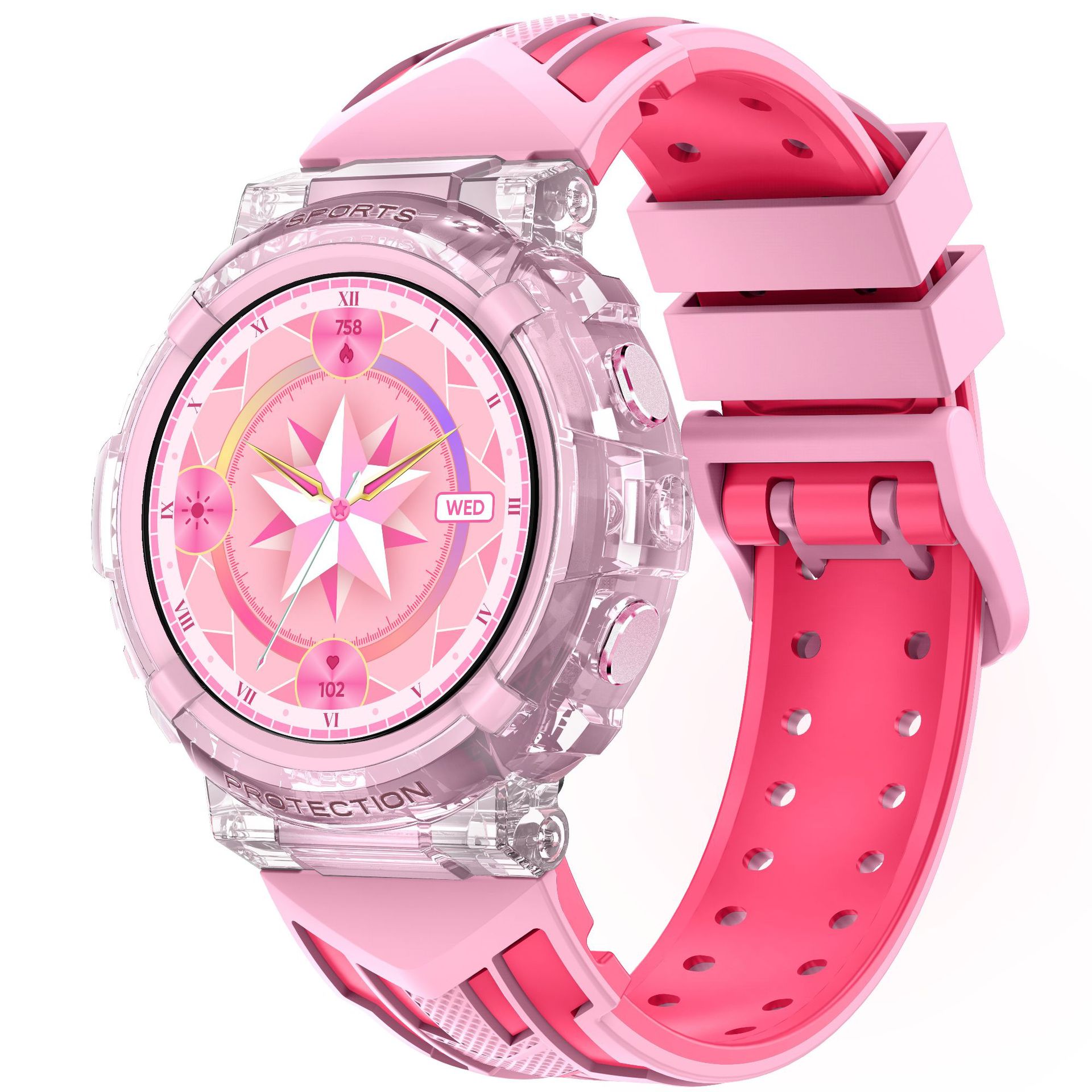 New HT25 Smart (DaFit) Fashion Couple Watch Bluetooth Call Heart Rate Monitoring Waterproof for Multiple Countries_voghion.com