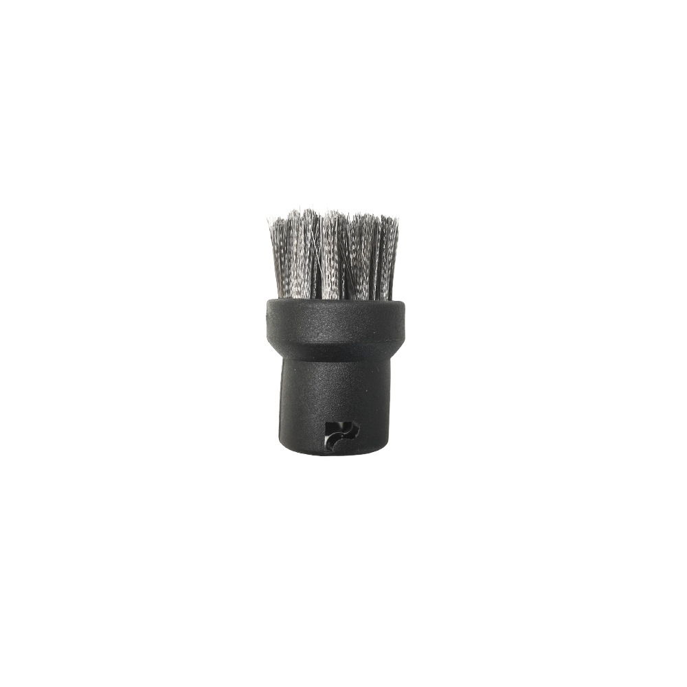 Adecuado para accesorios de vapor Karcher Kach, trapo, trapo, accesorios de vapor Karcher, cepillo redondo pequeño, cepillo de cobre
