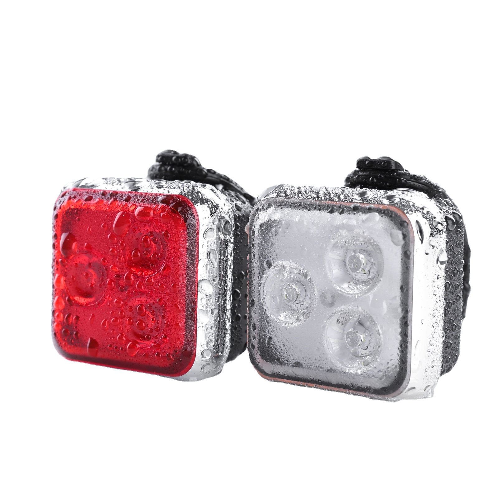 2020新款山地車尾燈 USB充電自行車燈 單車前燈 警示燈 單車配件