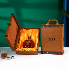 Wholesale Brandy and ginseng wine box, blueberry wine gift box, XO liquor packaging, liquor box, white wine box