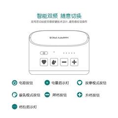 Cross-border breast pump electric integrated wearable hands-free portable massage lactation pump Amazon version