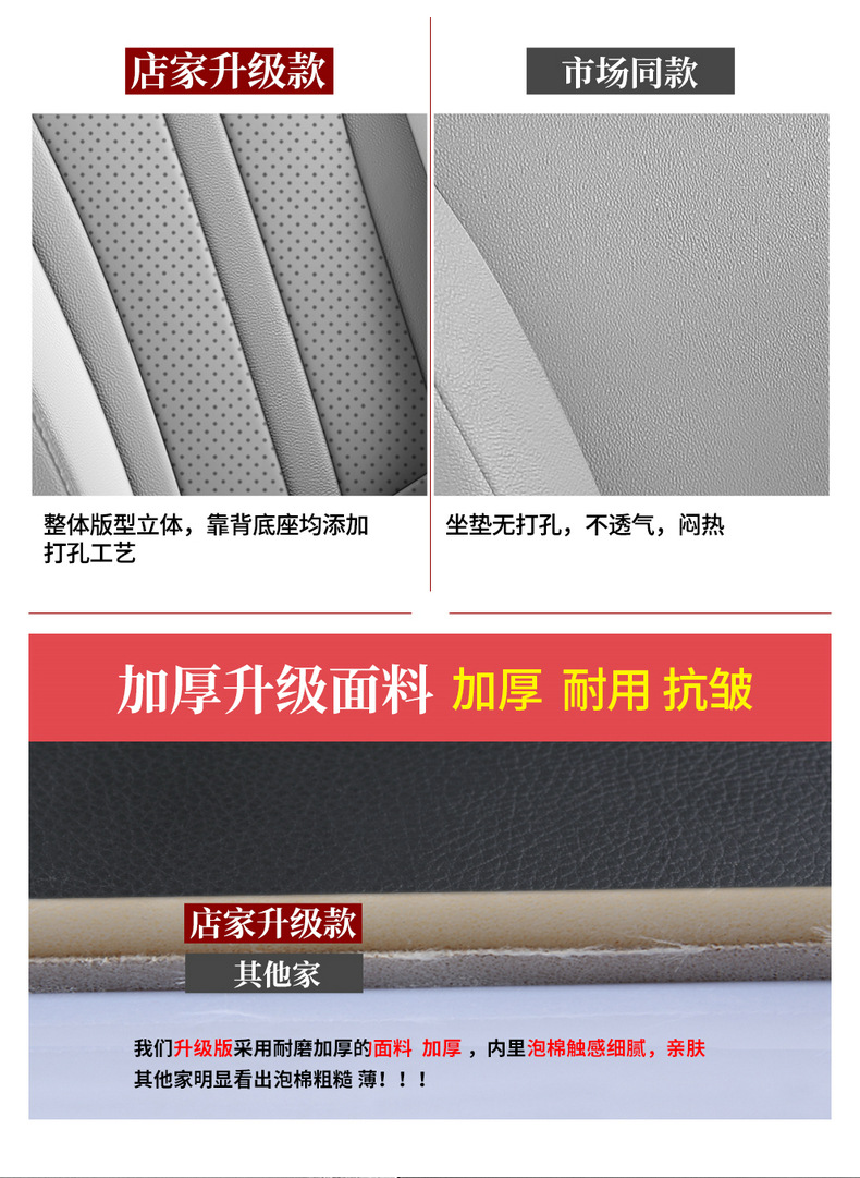 23 Hyundai Elantra Special Car Seat Cover Fully Enclosed All Seasons Universal Cushion Leather Breathable Seat Cover New