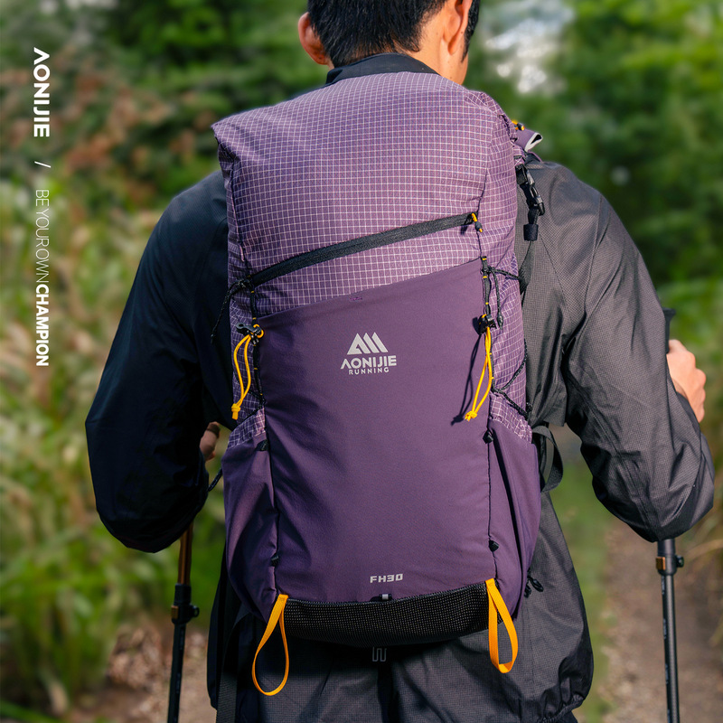 Onijie Hiking Backpack 30L Women's Outdoor Professional Cross-Country Running Lightweight Mountaineering Bag Men's Ultra-Light Backpack