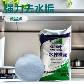 食品级柠檬酸除垢剂强力去水垢一水热水器太阳能电水壶水锈清除剂