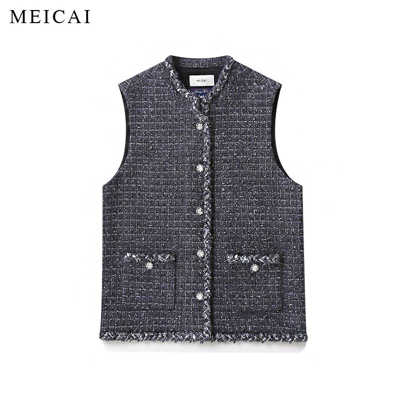 Beautifully Crafted "Moonlight Galaxy" Moon British Century-Old Handcrafted Wool + Mohair Blend Tweed Vest Beautifully Crafted "Moonlight Galaxy" Moon British Century-Old Handcrafted Wool + Mohair Blend Tweed Vest