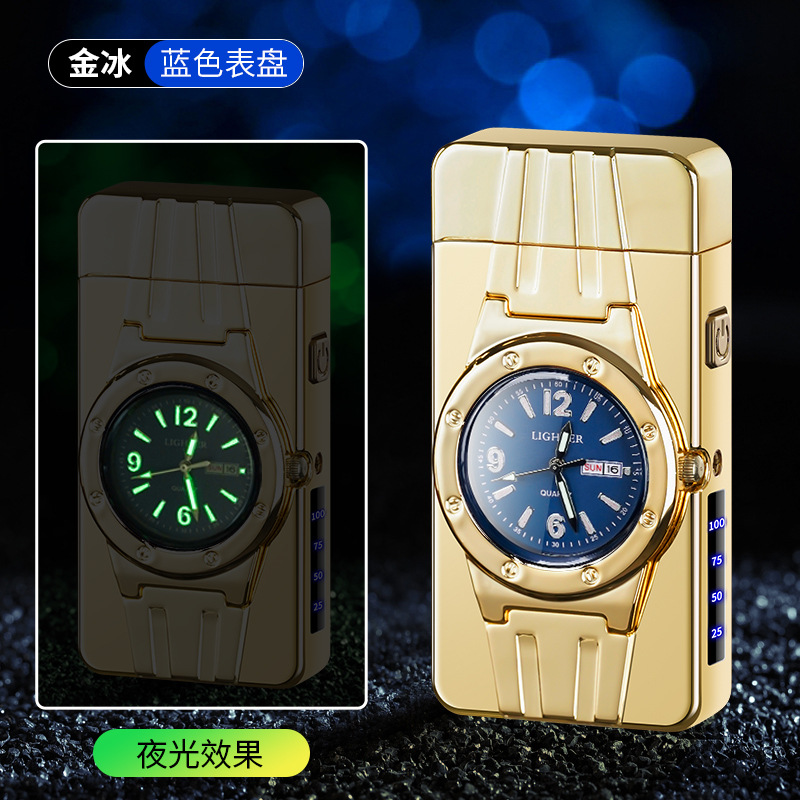 골든 아이스 블루 다이얼