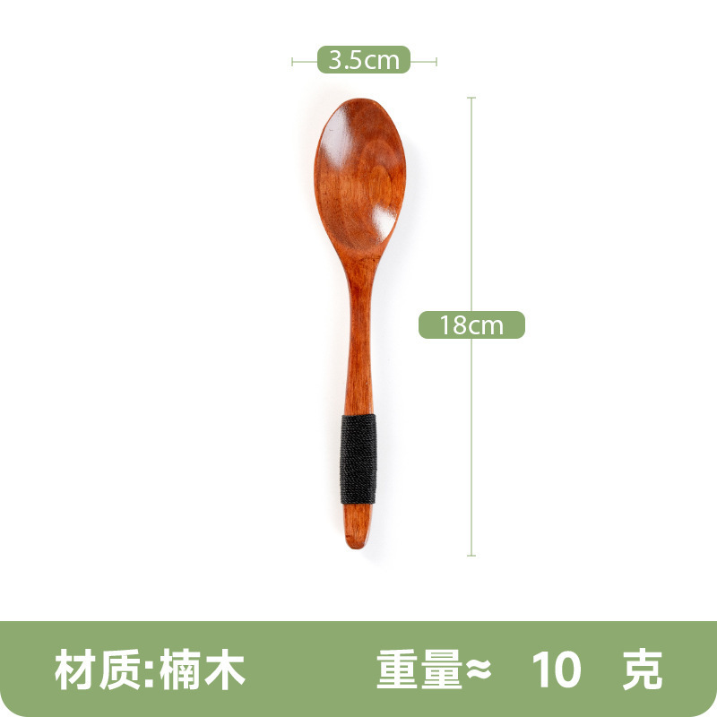 楠木勺子调羹儿童宝宝勺咖啡勺奶茶搅拌勺蜂蜜甜品勺实木木汤匙|undefined