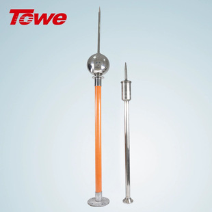 TOWE is the same as the optimization of high-energy lightning rod stainless steel lightning receptor waterproof, anti-corrosion, anti-fouling