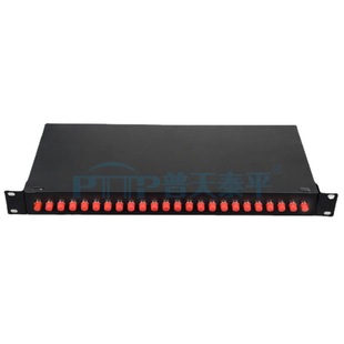 PTTP PUtian Taiping 24-port 19" Inch 1U Rack-moUnted 24-core FC Fiber Patch Panel/optical Cable Terminal Box