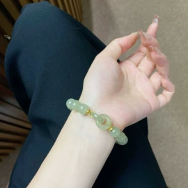 和田玉项饰;天然玉石手饰;和田玉手饰