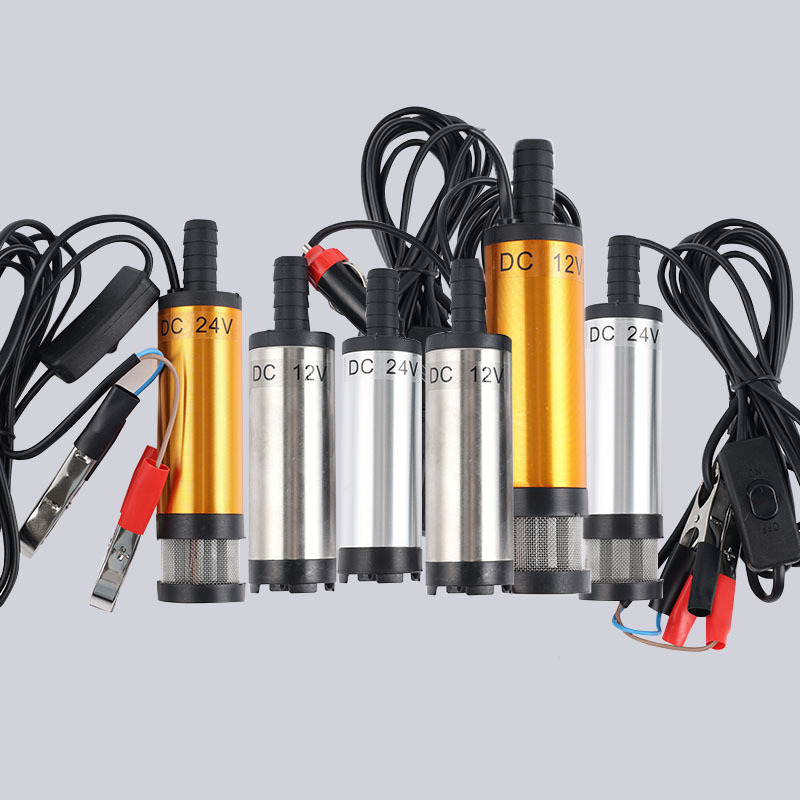 Bomba de bombeo eléctrica 12v24v bomba de bombeo diesel universal artefacto DC pequeña bomba sumergible bomba de aceite pequeña bomba de aceite