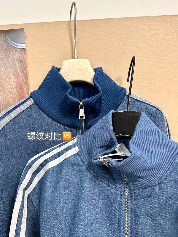 现货高版本蓝调时刻小马刺绣牛仔外套男女同款松弛感复古夹克上衣|undefined