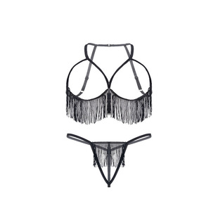 Hot New Sexy Women Sexy Fashion Embroidered Ultra Thin White Lace Underwear and Funny Panty suit