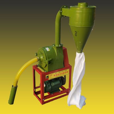 全自動自吸式玉米粉碎機五谷雜糧大米磨粉機藥材調料養殖飼料機械