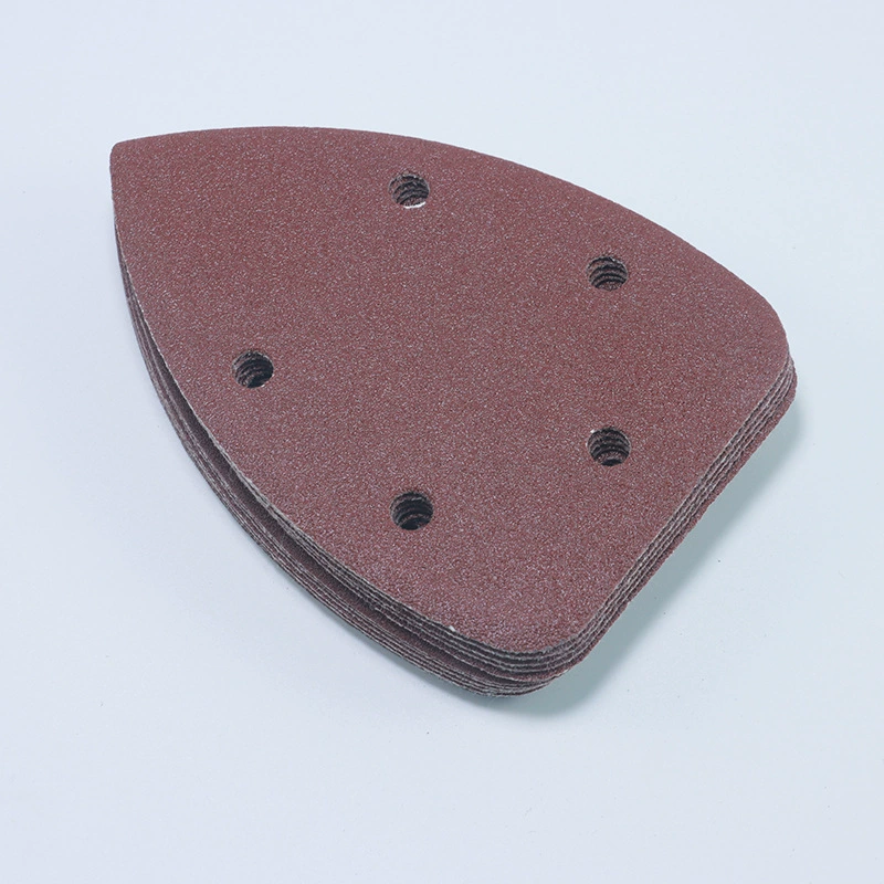 Special-shaped triangular brushed disc polishing brushed disc multi-standard hole type export special customization