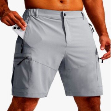 2023 Europe and the United States hot-selling fashion Joker summer new through pneumatic shorts quick-drying men's casual shorts multi-mouth