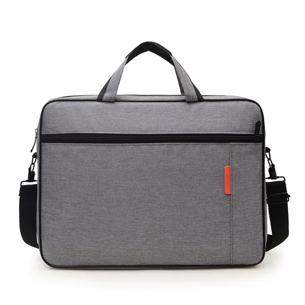 New Portable Shoulder Tablet Laptop Bag 15 Inch Business LOGO Official Documents Conference Documents Casual Computer Bag