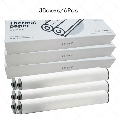HPRT Han Yin MT810 Thermal Printer Special High-Quality A4 Printing Paper 12 Rolls 24 Rolls BPA-Free