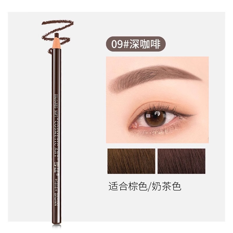 3本から販売されるグッドメイクアップペン工場 Hengsi 1818 ストレッチアイブロウペンシル ティアオフメイクアップペン 色が塗りやすいアイブロウニッチ製品|undefined
