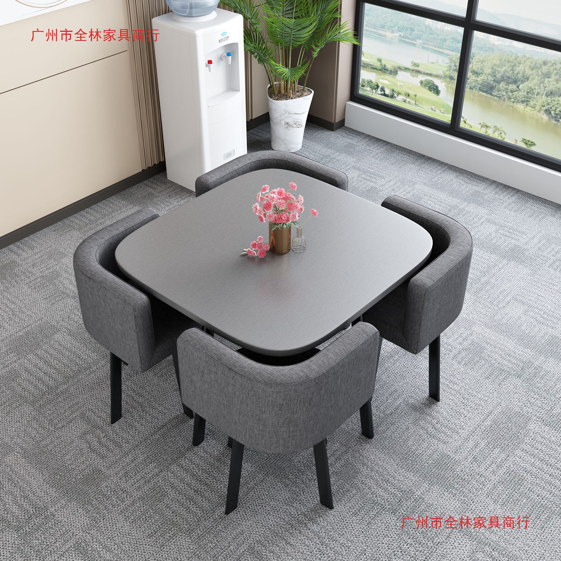 Mesa de comedor disponible para uso doméstico, apartamento pequeño, mesa de comedor, tienda, mesa de negociación, mesa y silla, mesa redonda de recepción