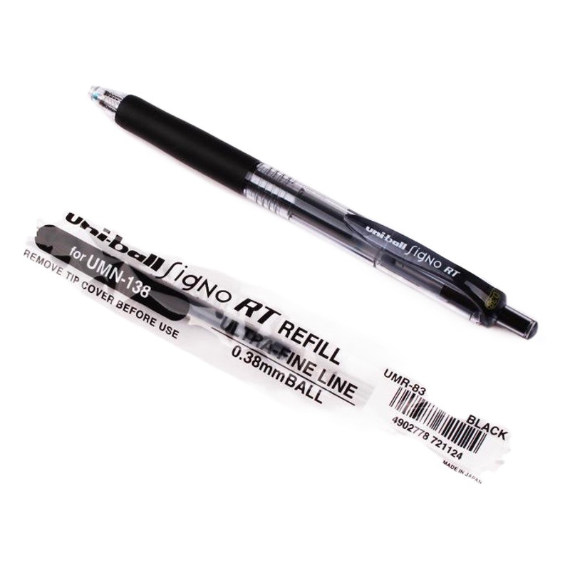 Authentic Japan UNI Mitsubishi UMR-83 Refill Neutral Refill/Pen/Refill UMN-138 Refill 0.38mm
