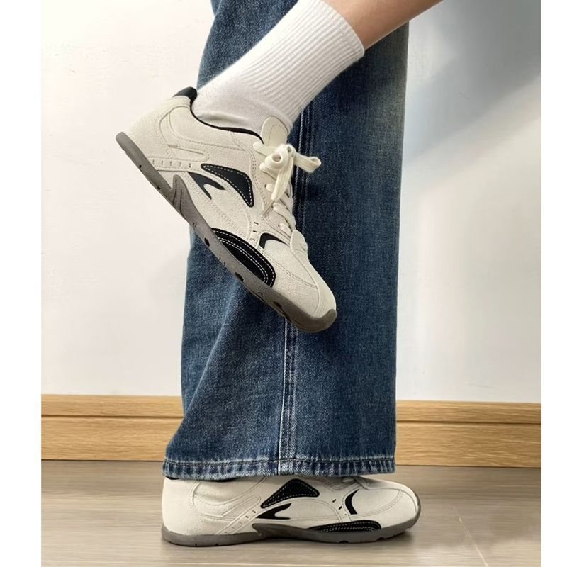 Vintage German Training Shoes New Autumn Style for Women, Versatile Casual Lightweight Sneakers for Female Students