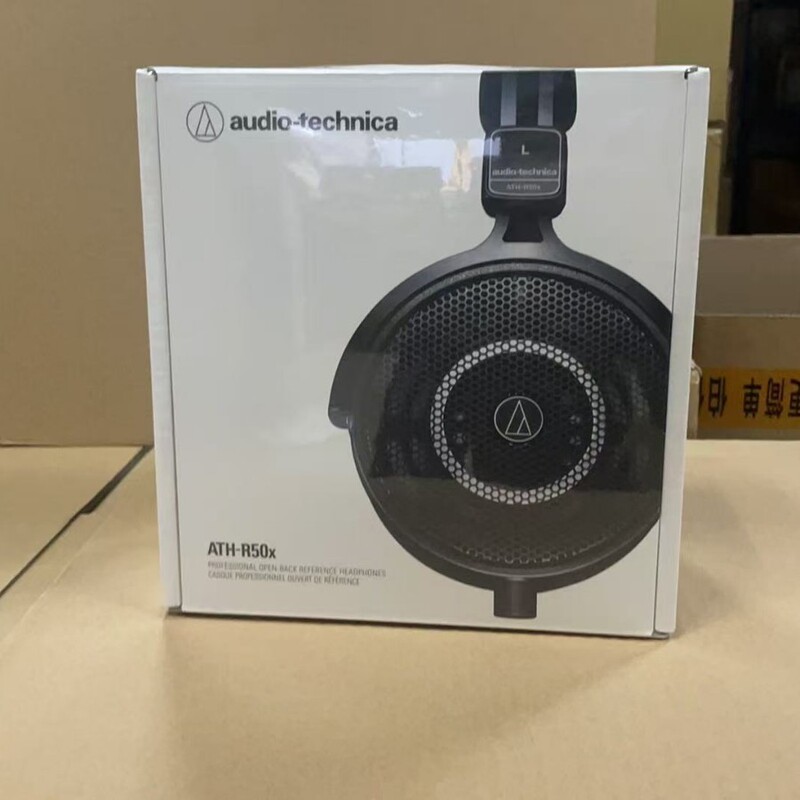 Audio-Technica Ath-R50X Professional Open-Back Wired Monitoring Headphones with Lightweight Open-Body Design