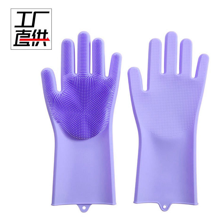 Guantes de baño para mascotas para perros y gatos, artefactos de baño de peluche de oro, cepillo de masaje de peluche de peluche de peluche, anti-rascar y anti-mortez